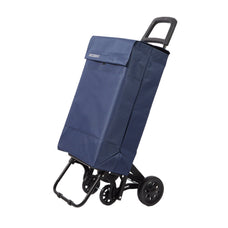 Carro de Compra Plegable Ligero, 100x41x33cm, Capacidad 48 litros, 4 Ruedas, Empaque Cartón Reforzado