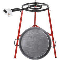 Soporte para Paellera de Gas Butano con 3 Patas Estables | Hornillo Gas Butano para Exterior | Base para Paellera Inducción y Cocina de Camping