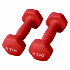 Mancuernas Fijas de Neopreno para Ejercicios en Gimnasio | Material: Hierro con Revestimiento de Vinilo | Pesas para Mujeres y Hombres