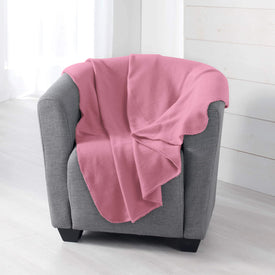 Manta Tejido Polar 130x160 cm. Mantita fina Cálida, Transpirable, Suave y Ligera para Sofá, Cama y Viaje
