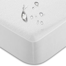 Protector Colchon Rizo Impermeable Antialergico para Cama
