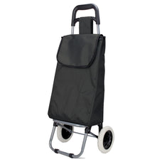 Carro de Compra Plegable con Gran Capacidad, 40 litros, 90x30x35cm, 2 Ruedas