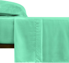 Juego de Sábanas 3 Piezas Microfibra Suave y Transpirable – Sábana Bajera Ajustable, Encimera y Funda de Almohada – Ropa de Cama Unicolor 85gsm Poliéster