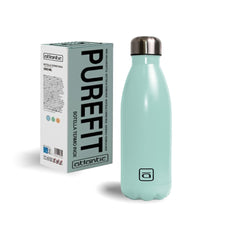 Botella de Agua Térmica de Acero Inoxidable Reutilizable, Sin BPA, 24H Fría/12H Caliente, Doble Pared, Hermética