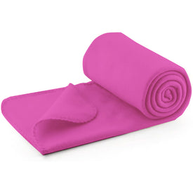 Manta Tejido Polar 130x160 cm. Mantita fina Cálida, Transpirable, Suave y Ligera para Sofá, Cama y Viaje