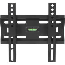 Soporte fijo ultrafino de pared para TV, soporte de pared para TV, negro