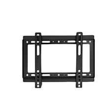 Soporte fixo de TV para montagem na parede, suporte Eco Slim, preto