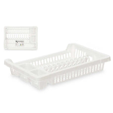 Escurridor de Platos de Plástico,Drena al Fregadero, Ideal para la organización y Limpieza Cocina